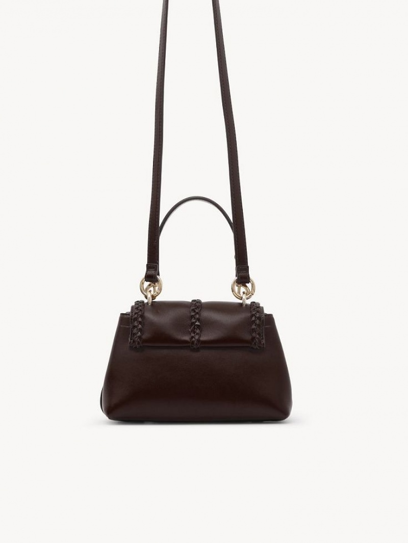 Sacs À Bandoulière Chloe Penelope Mini Soft Noir | CHE-SR13451