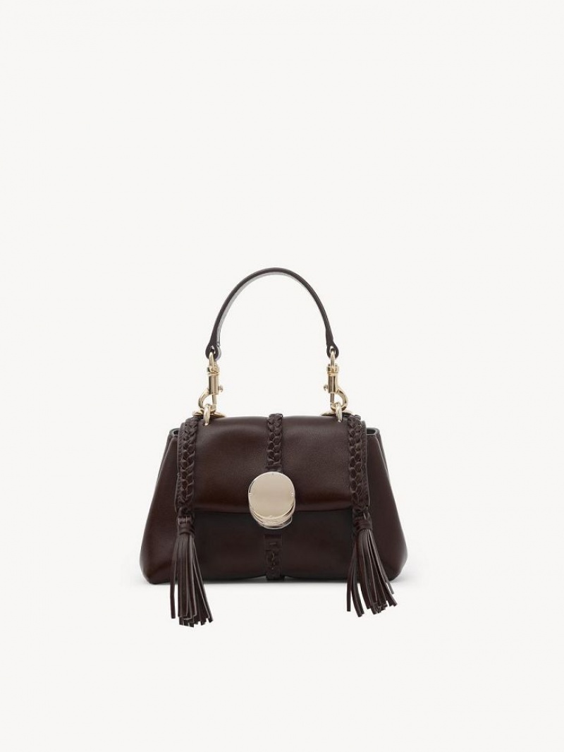 Sacs À Bandoulière Chloe Penelope Mini Soft Noir | CHE-SR13451