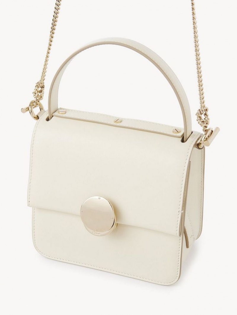 Sacs À Bandoulière Chloe Penelope Small Top Handle Blanche | CHE-SR13449