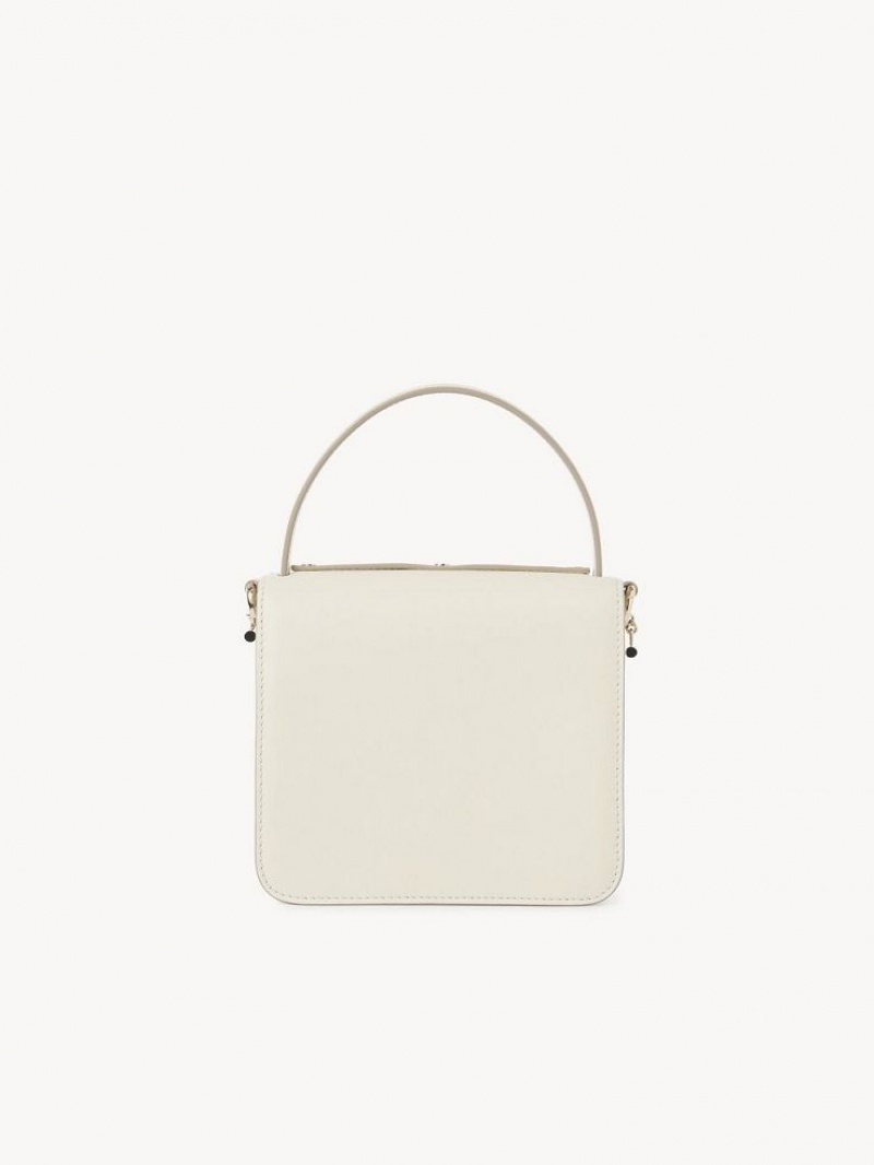 Sacs À Bandoulière Chloe Penelope Small Top Handle Blanche | CHE-SR13449