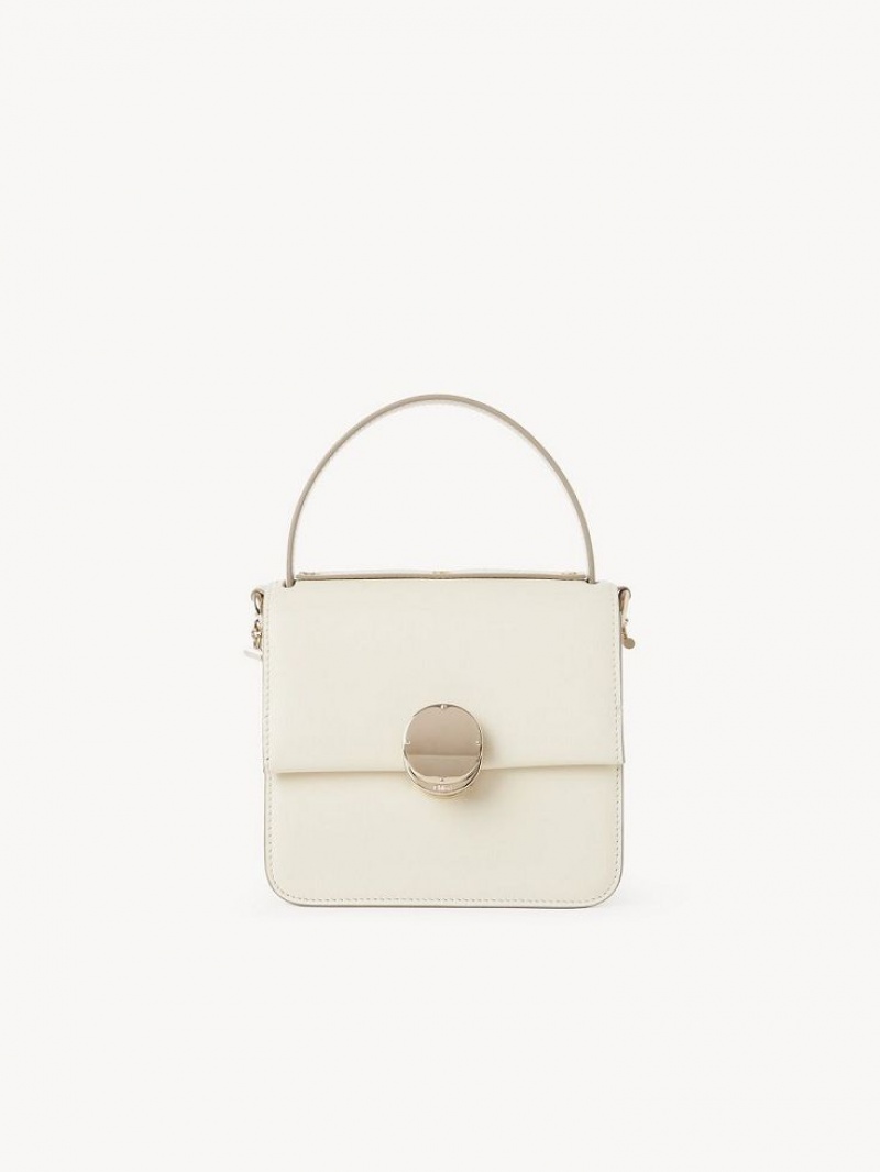 Sacs À Bandoulière Chloe Penelope Small Top Handle Blanche | CHE-SR13449