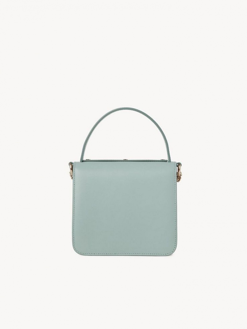 Sacs À Bandoulière Chloe Penelope Small Top Handle Vert | CHE-SR13453