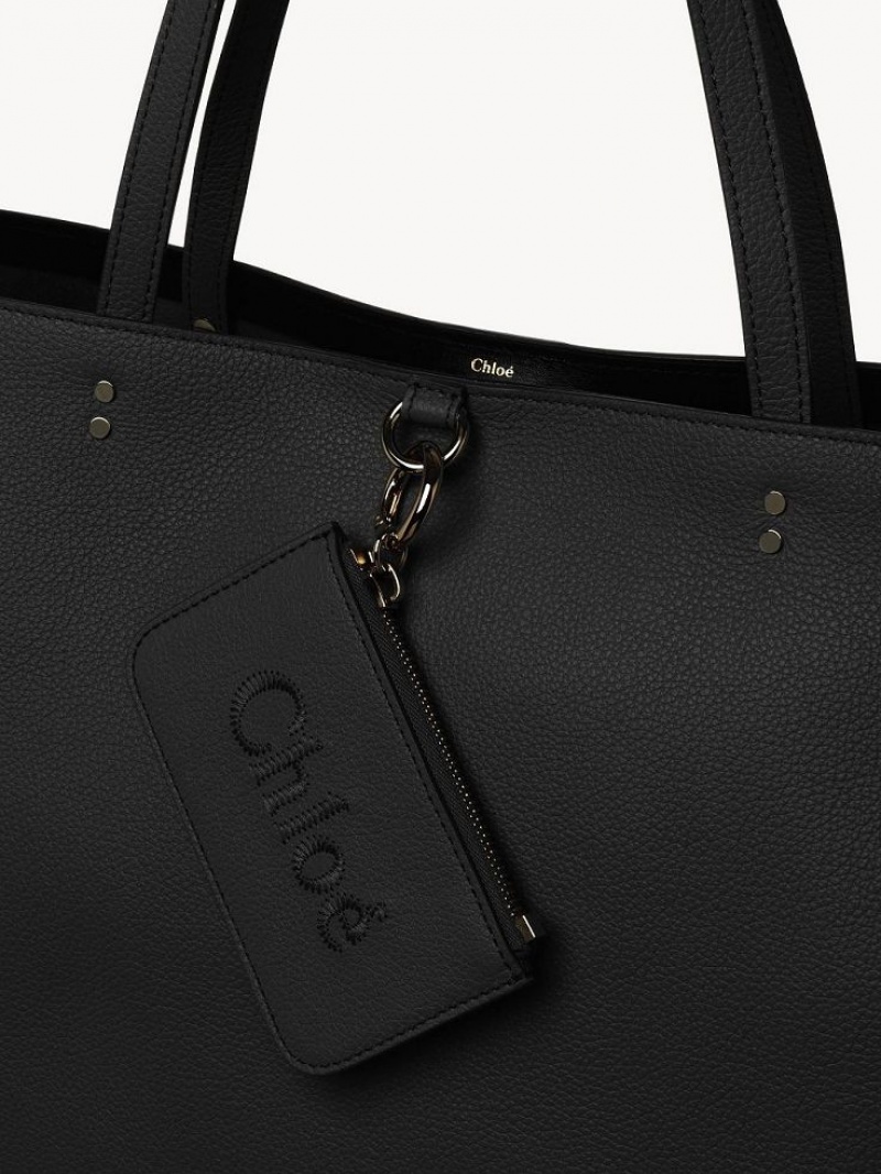 Sacs À Bandoulière Chloe Sense Medium East-west Noir | CHE-SR13455