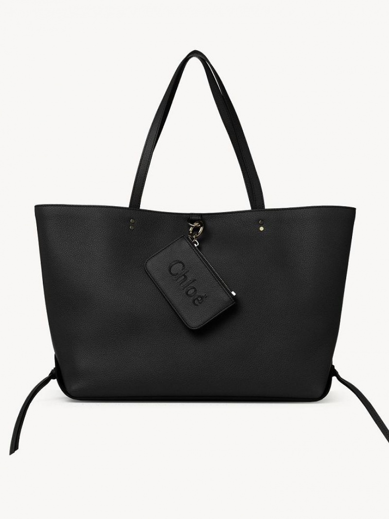 Sacs À Bandoulière Chloe Sense Medium East-west Noir | CHE-SR13455