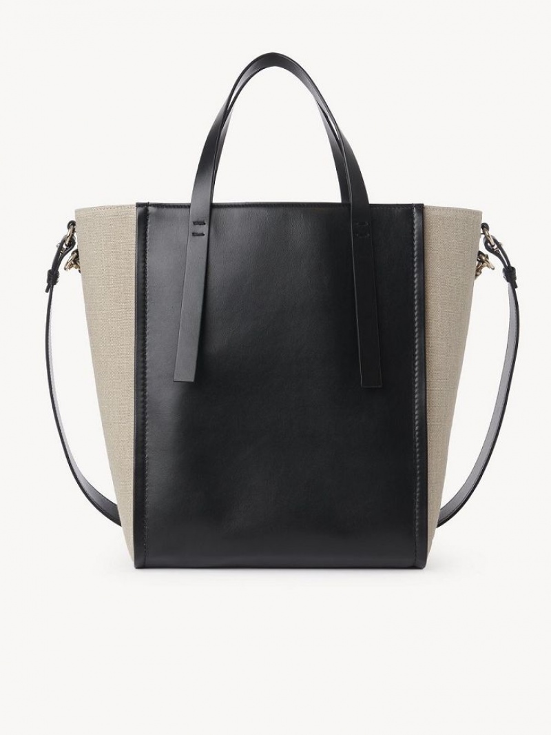 Sacs À Bandoulière Chloe Sense Medium Noir | CHE-SR13423