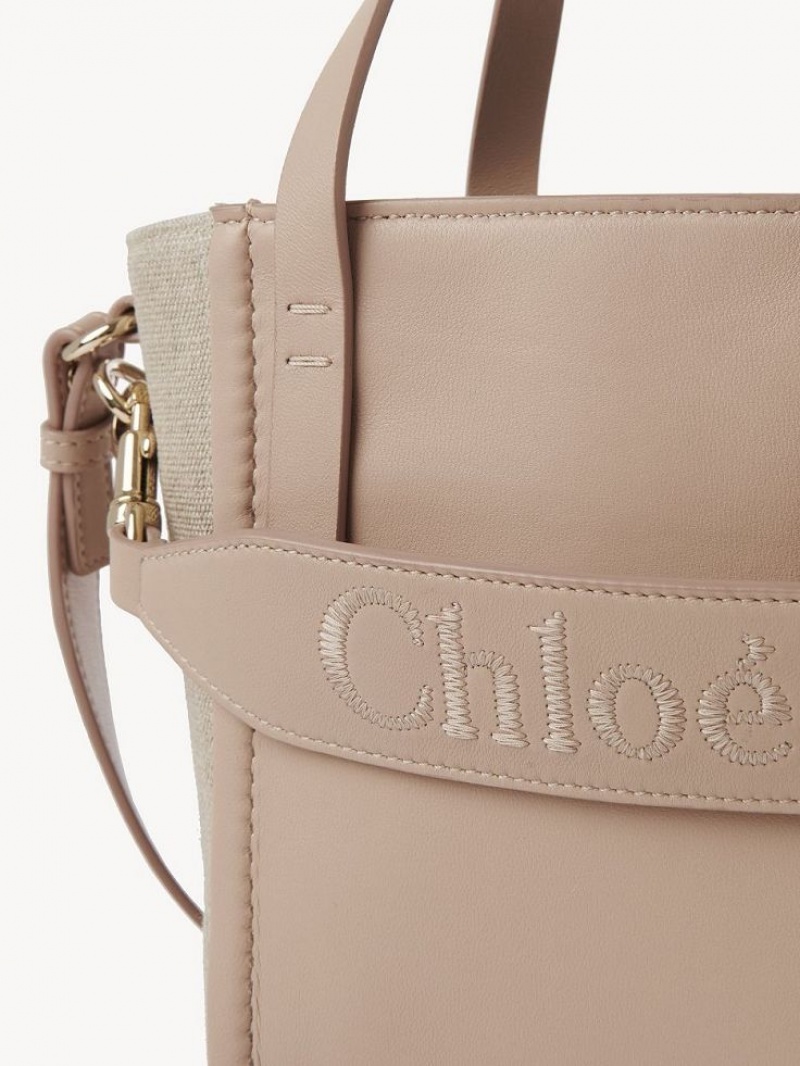 Sacs À Bandoulière Chloe Sense Small Beige | CHE-SR13418