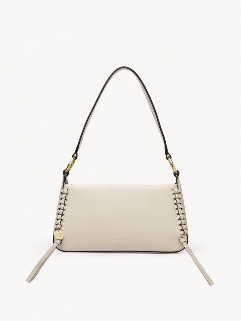 Sacs À Bandoulière Chloe Tilda Uette Beige | CHE-SR14670