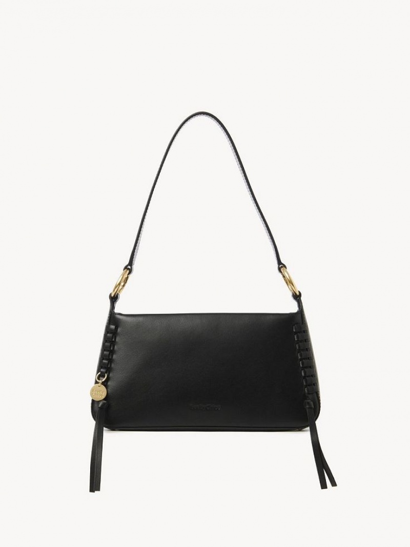 Sacs À Bandoulière Chloe Tilda Uette Noir | CHE-SR14655