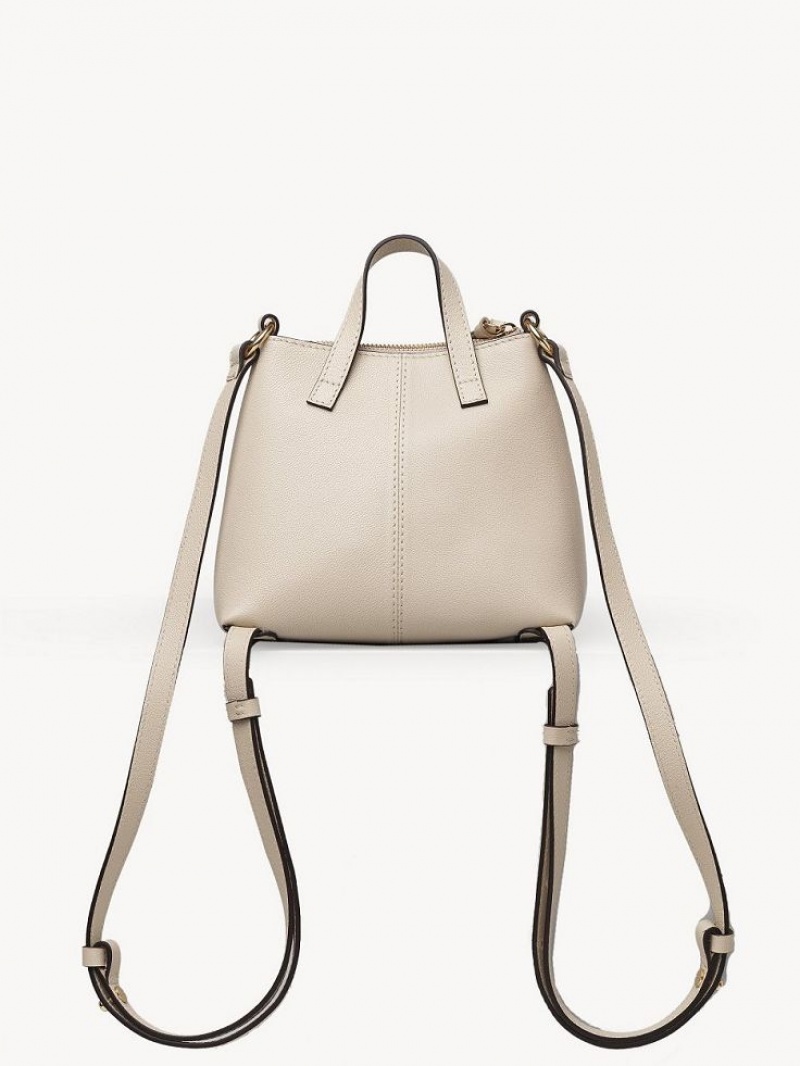 Sacs À Dos Chloe Joan Beige | CHE-SR14793