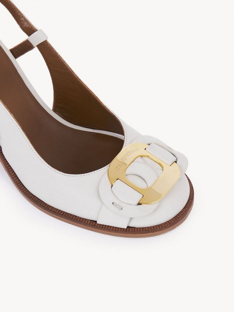 Sandale Chloe Chany Blanche | CHE-SR14798