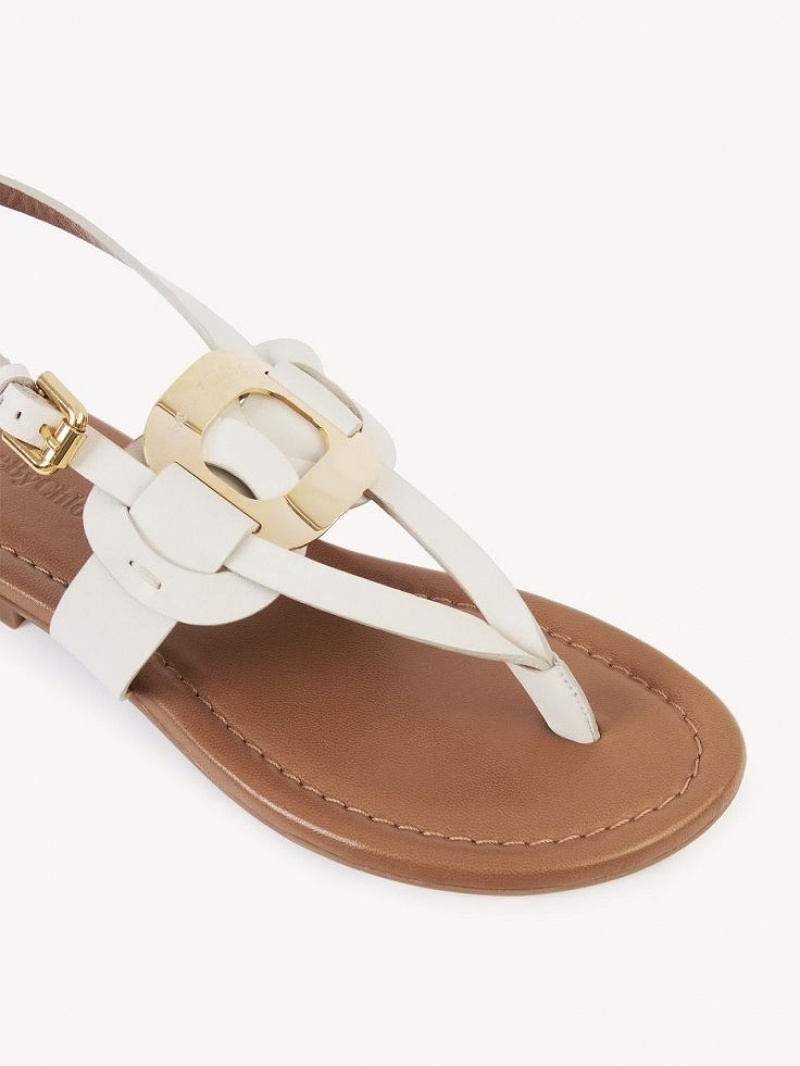 Sandale Chloe Chany Blanche | CHE-SR14845