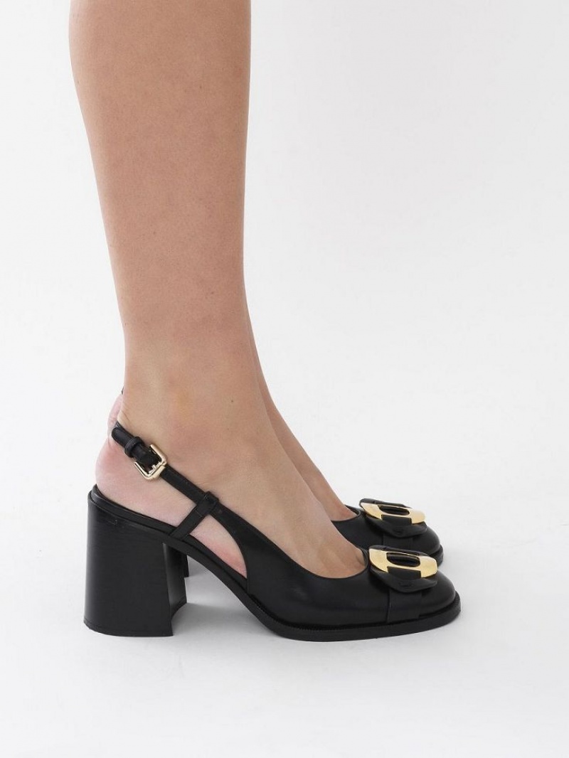 Sandale Chloe Chany Noir | CHE-SR14799