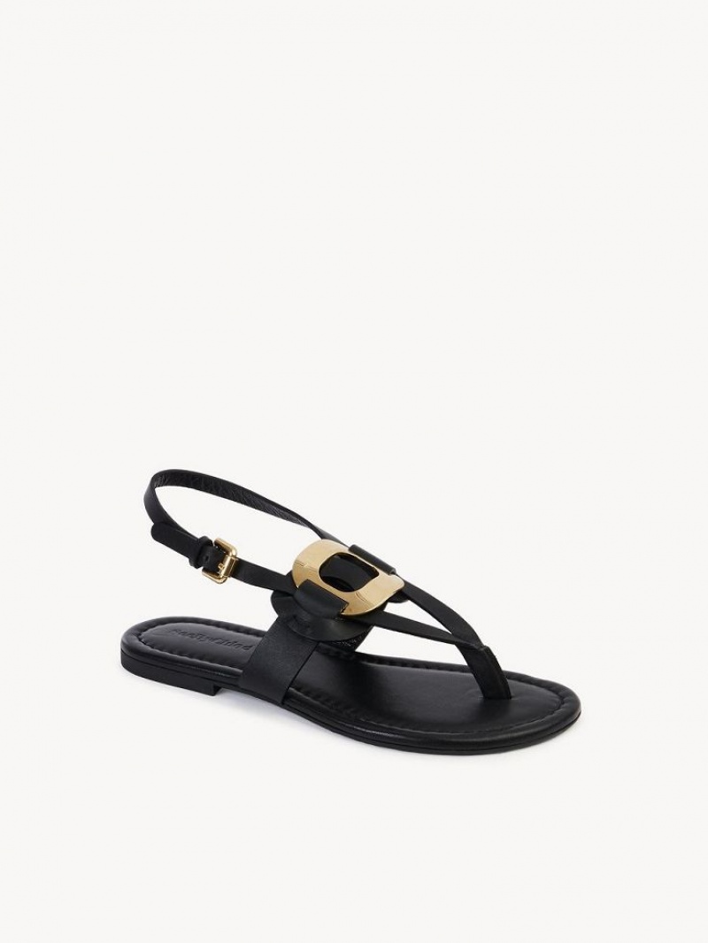 Sandale Chloe Chany Noir | CHE-SR14844