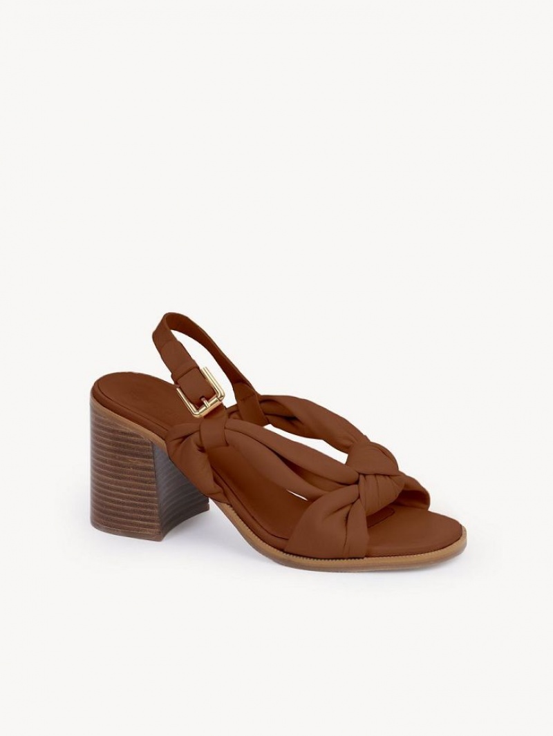 Sandale Chloe Spencer Marron | CHE-SR14822