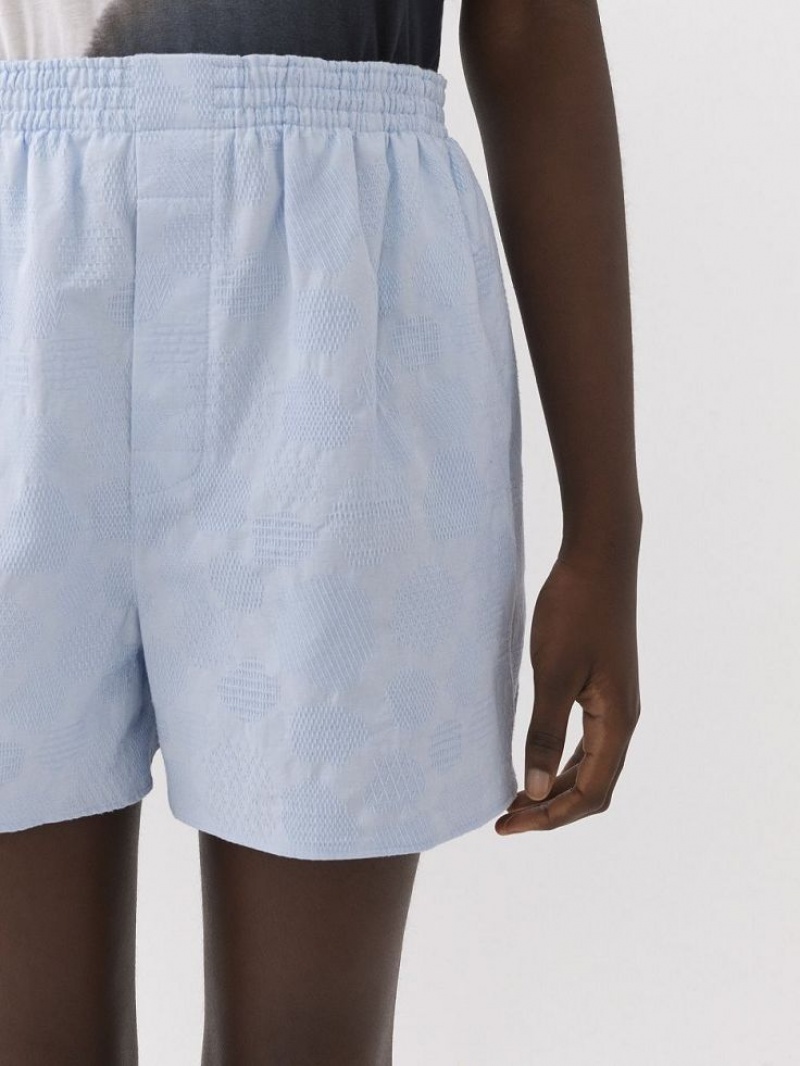 Short Chloe Boxer Bleu | CHE-SR14006