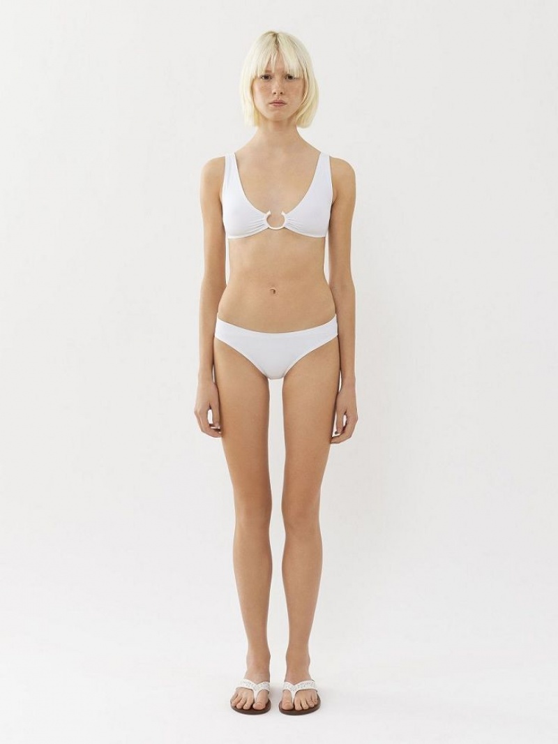 Tenue De Plage Chloe X Eres Papeete Triangle Blanche | CHE-SR14125