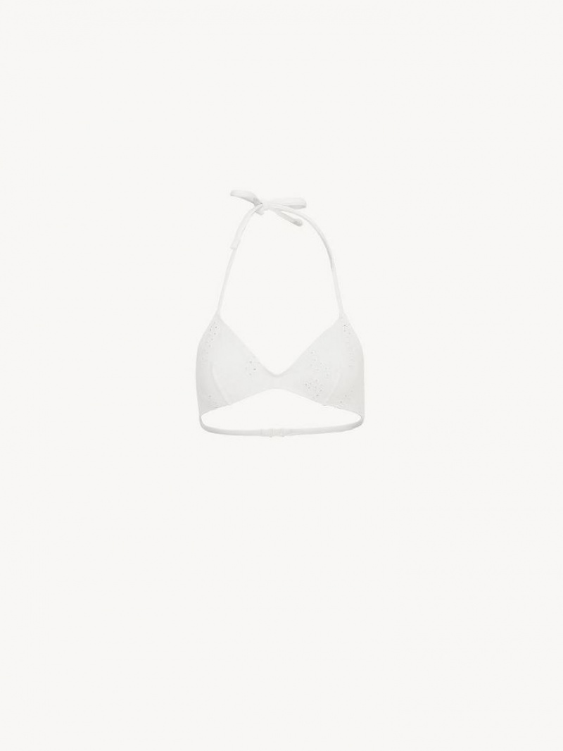 Tenue De Plage Chloe X Eres Papuasia Triangle Blanche | CHE-SR14122