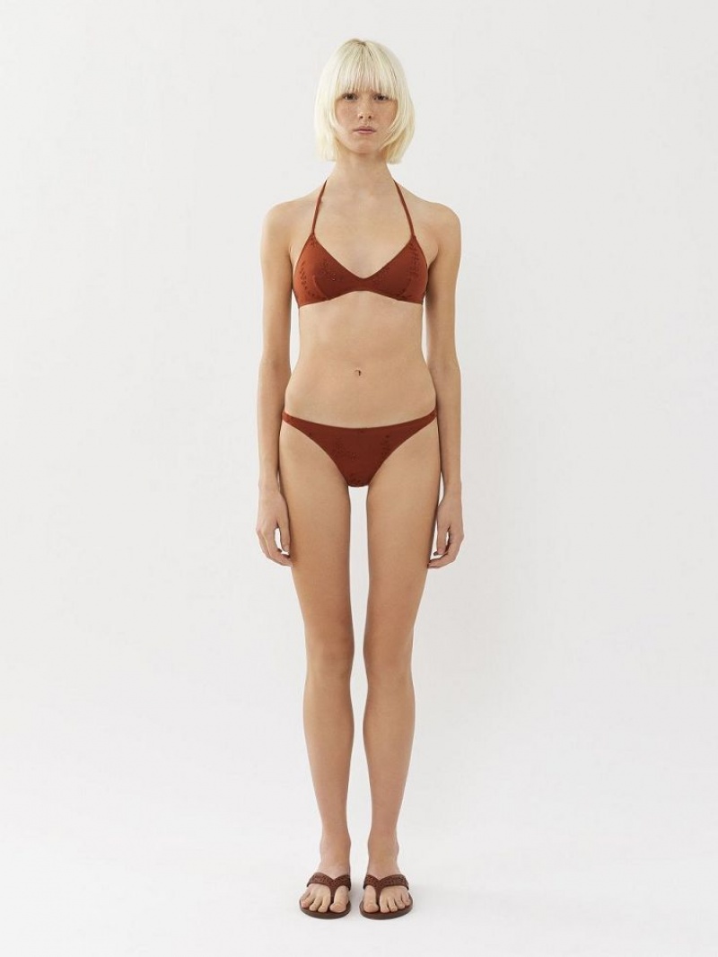 Tenue De Plage Chloe X Eres Papuasia Triangle Rouge | CHE-SR14128