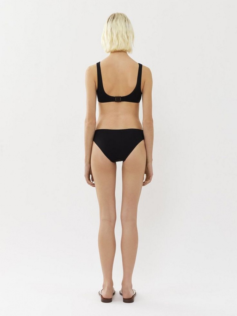 Tenue De Plage Chloe X Eres Paraguay Bikini Bottom Noir | CHE-SR14131