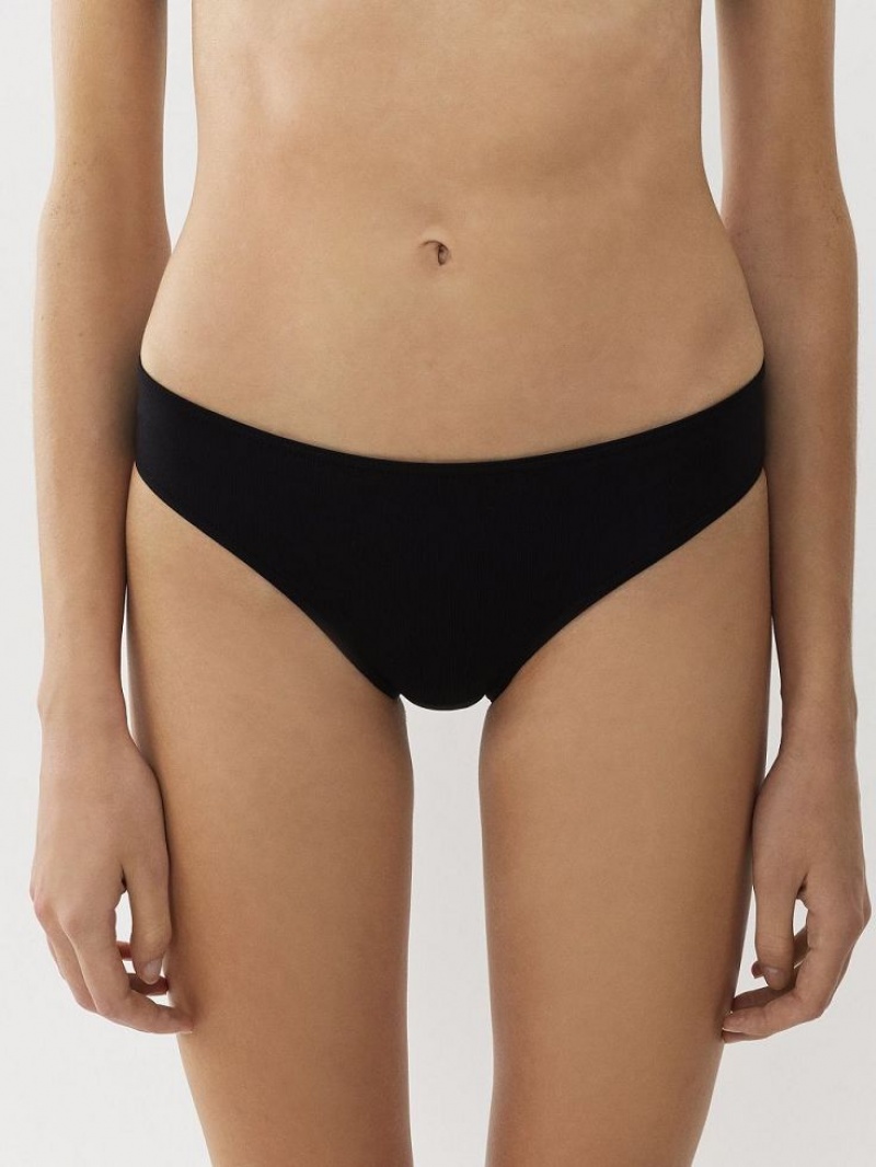 Tenue De Plage Chloe X Eres Paraguay Bikini Bottom Noir | CHE-SR14131